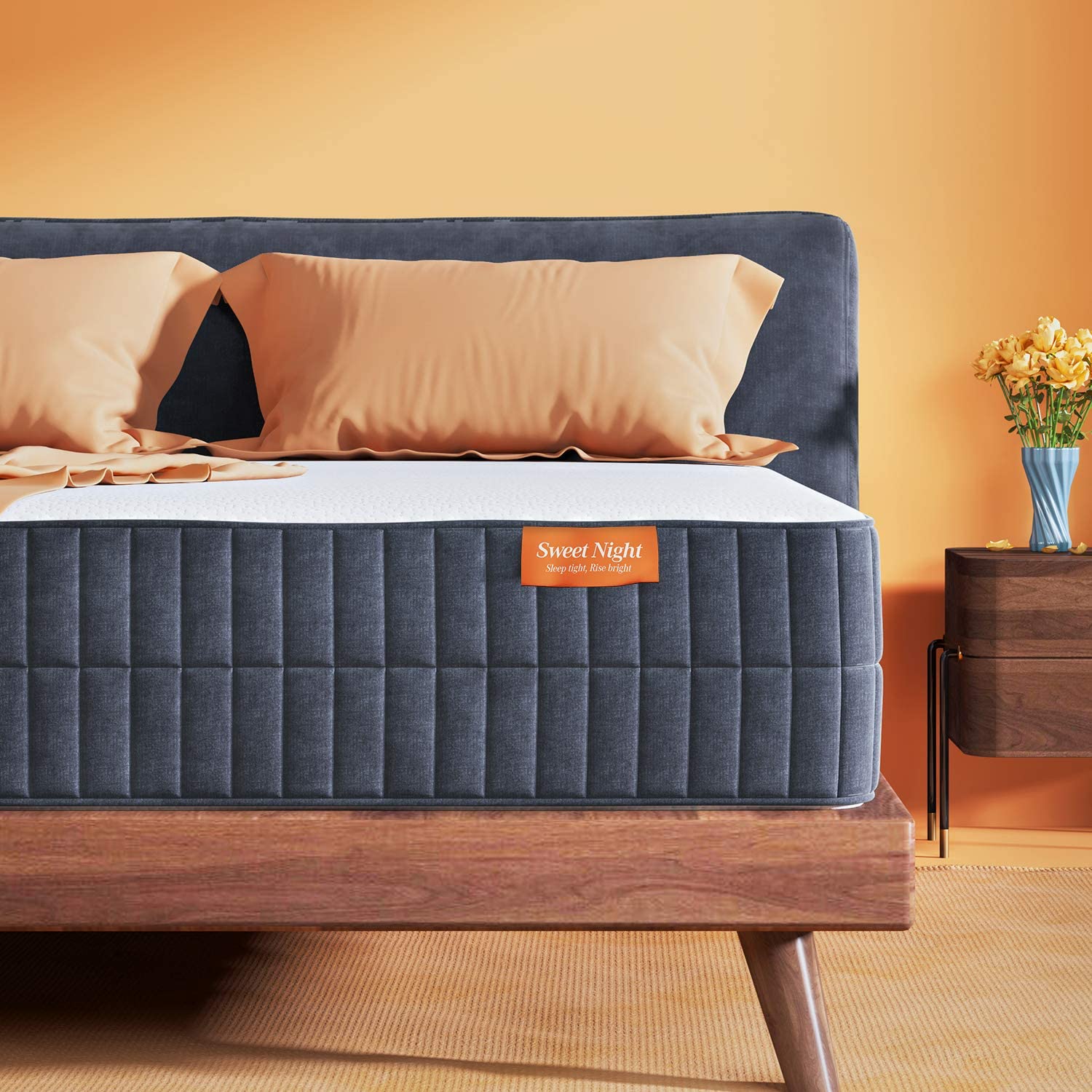 4. Sweetnight King Size Mattress